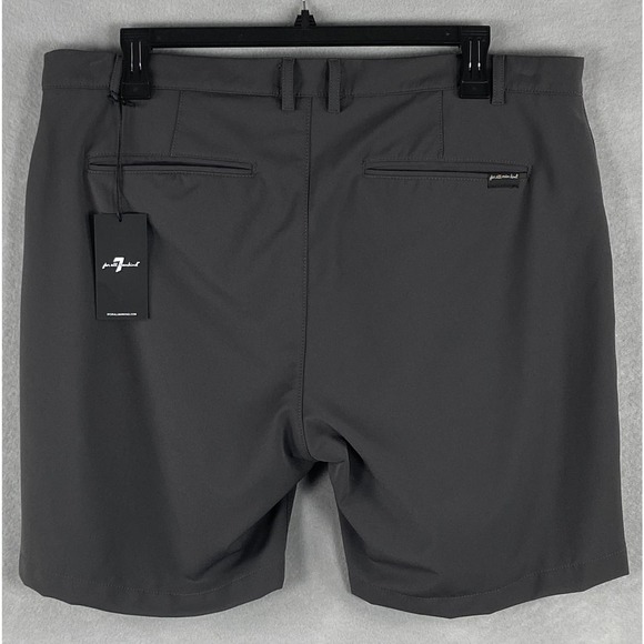 7 For All Mankind Men's 40W Tech Series Shorts Easy Care Stretch Fabric NEW - Picture 6 of 14